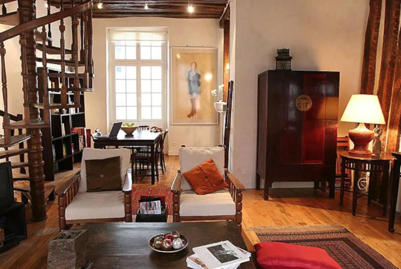 דירות פריז Charming Cosy Triplex In Trendy Marais מראה חיצוני תמונה